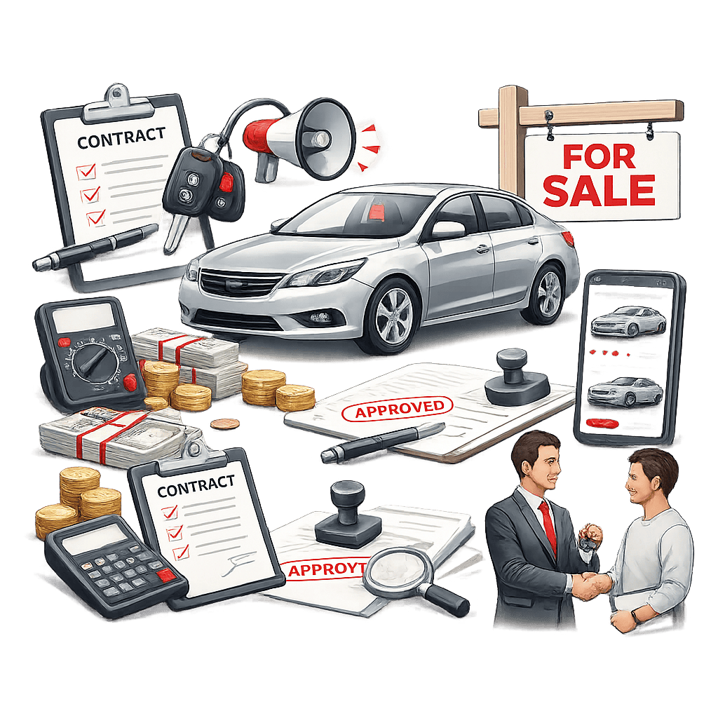 Популярные способы продажи авто