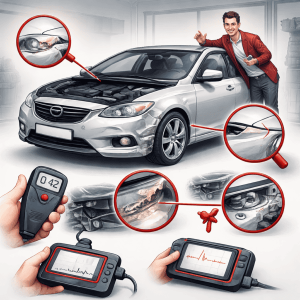 Как определить битый автомобиль