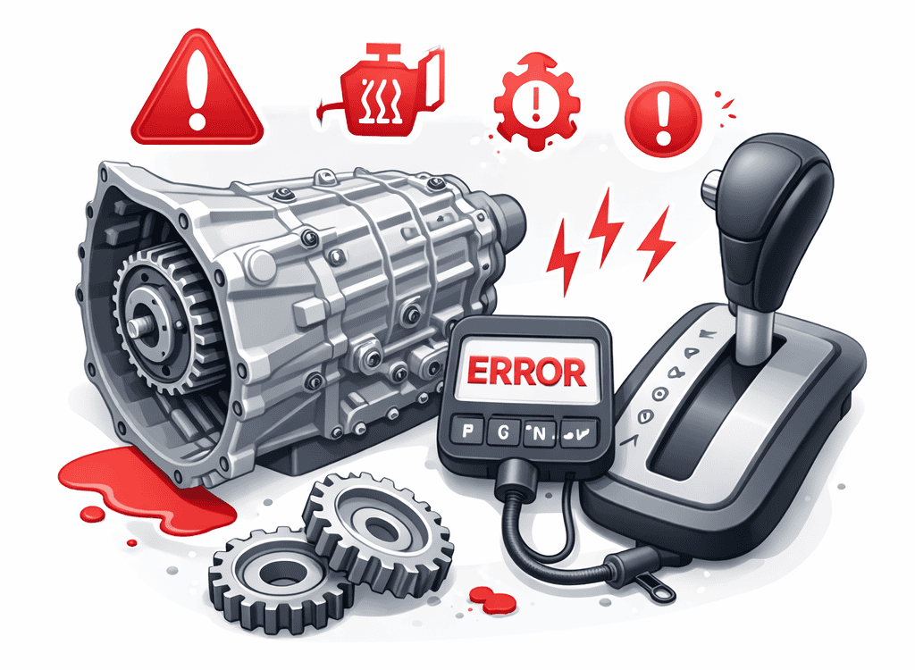 Признаки неисправностей коробки переключения передач