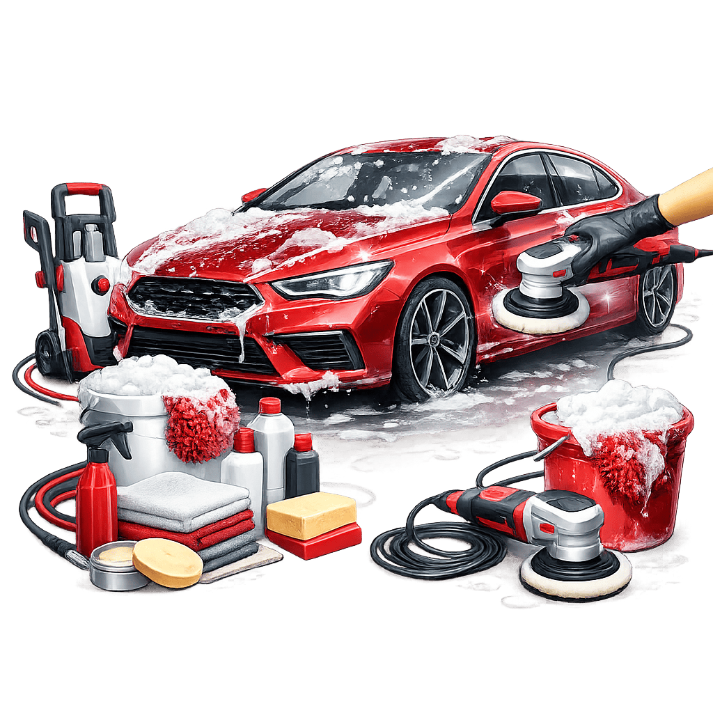 Регулярные мойка и полировка Регулярные мойка и полировка