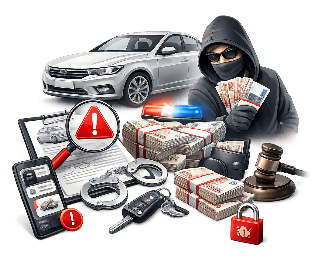 Как избежать мошенников при продаже автомобиля