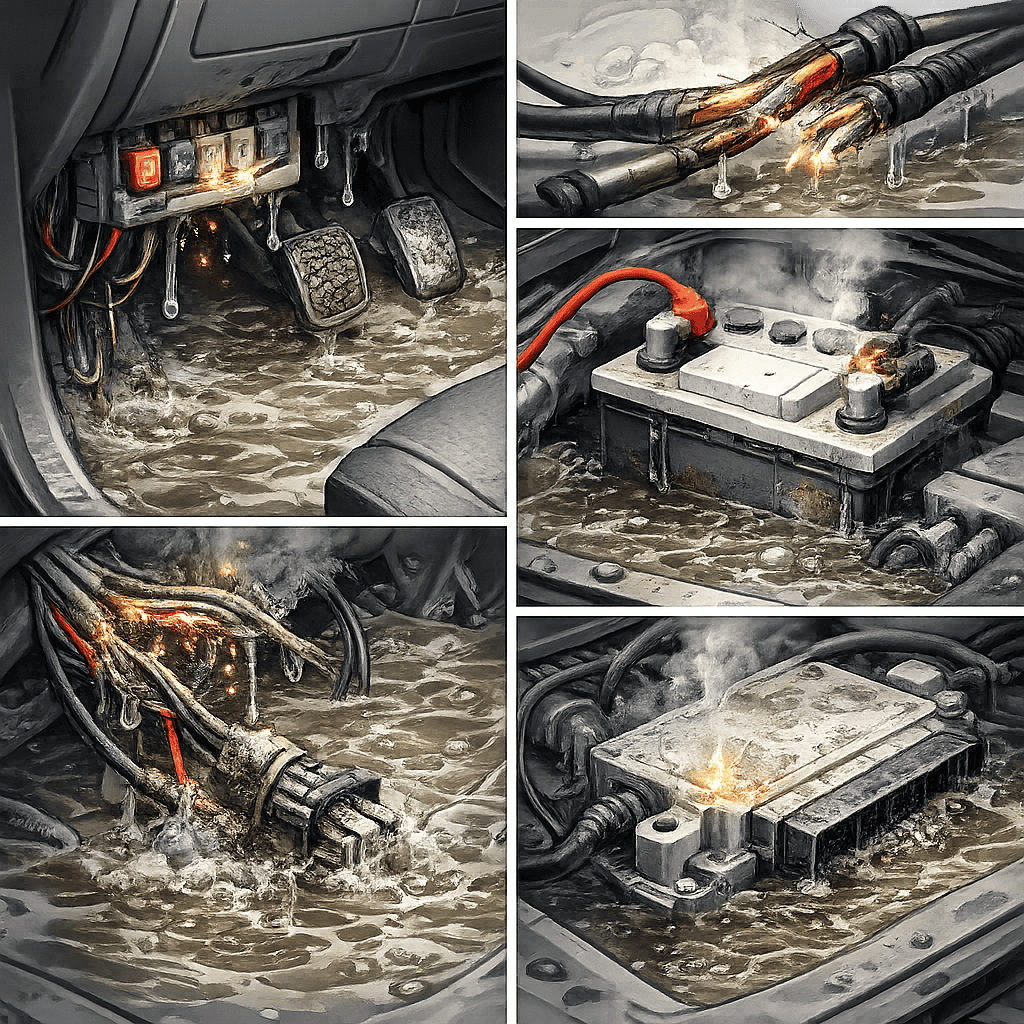 Что делать с утопленным автомобилем фото 1 Что делать с утопленным автомобилем 1