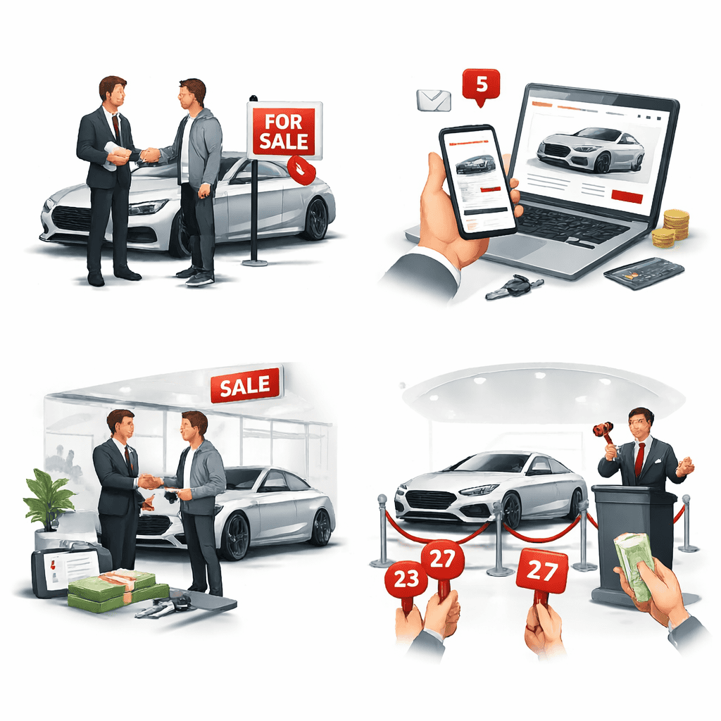 Варианты продажи Способы продажи