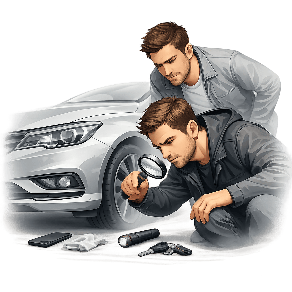 Недобросовестные покупатели и мошенники во время осмотра выискивают мелкие дефекты