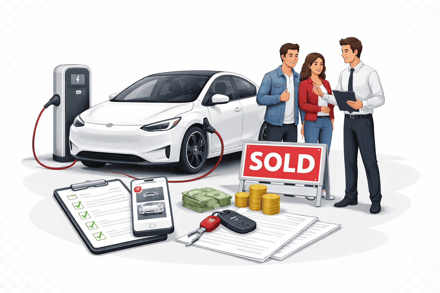 Как продать электромобиль без сложностей