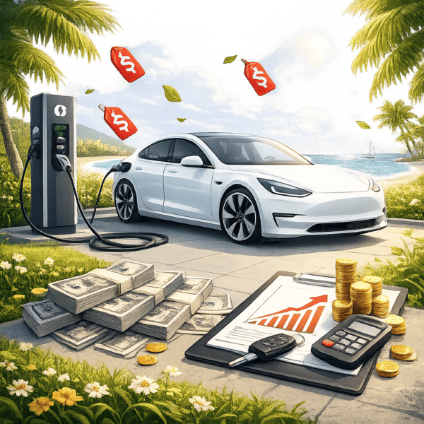 Электромобиль летом: выгодно ли продавать в тёплый сезон?