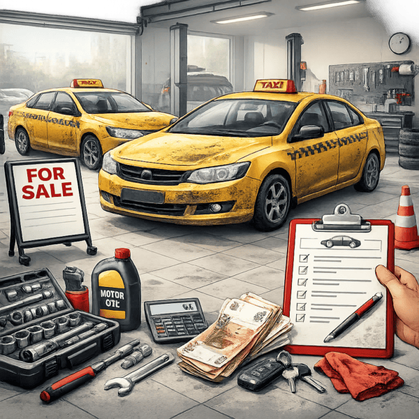 Стоит ли продавать такси с пробегом или пускать в оборот ещё на сезон