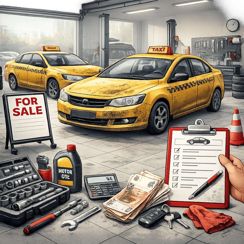 Стоит ли продавать такси с пробегом или пускать в оборот ещё на сезон