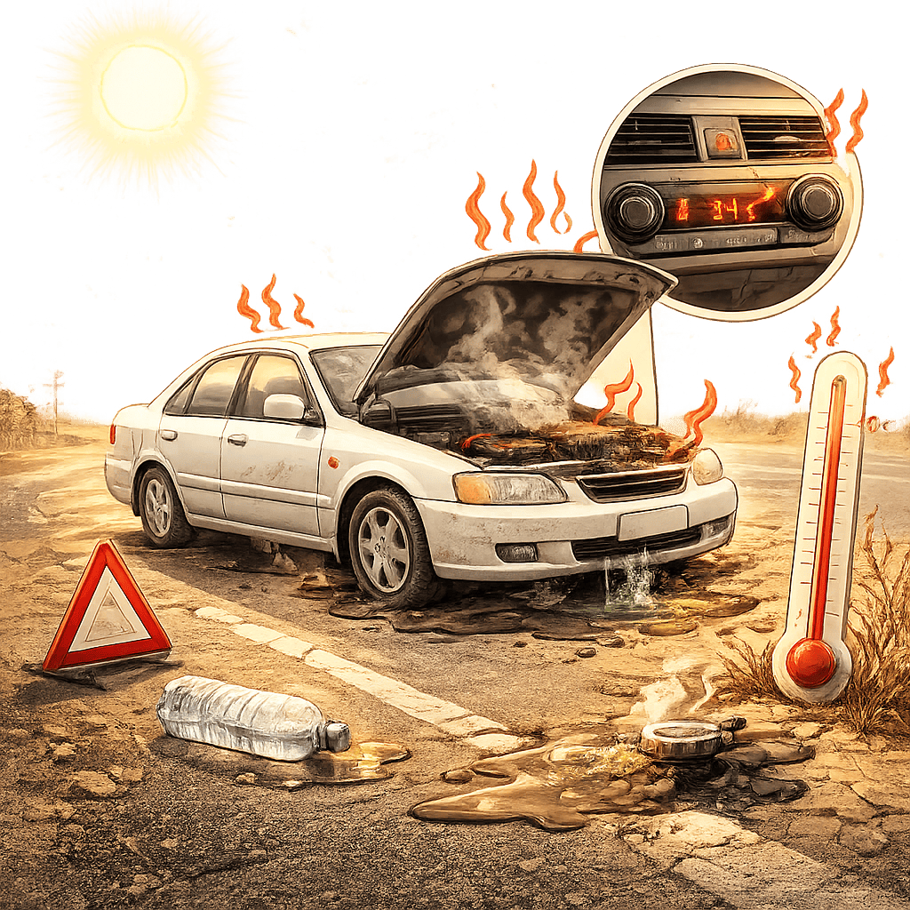 Влияние высокой температуры воздуха на автомобили с пробегом