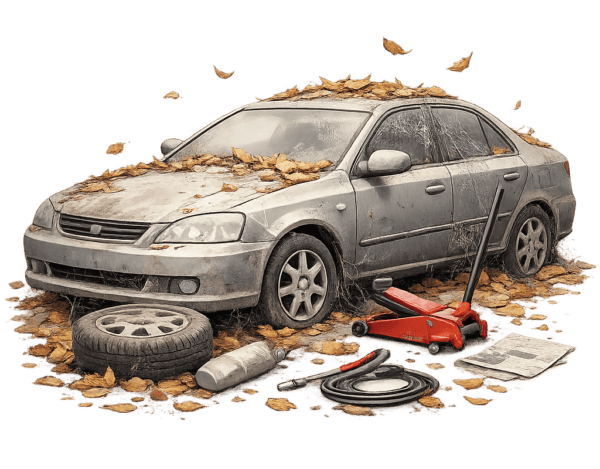 Как быстро продать автомобиль, если он долго стоял без движения?