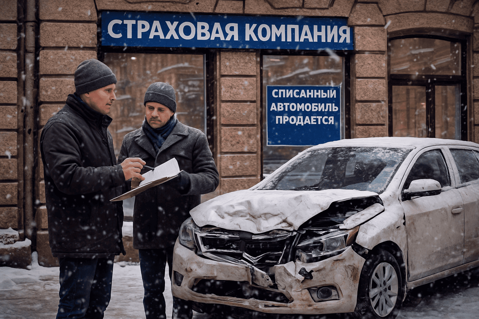 Как страховые компании продают списанные авто Как страховые компании продают списанные авто