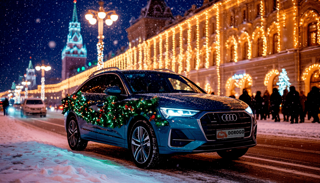 Как украсить автомобиль на Новый год