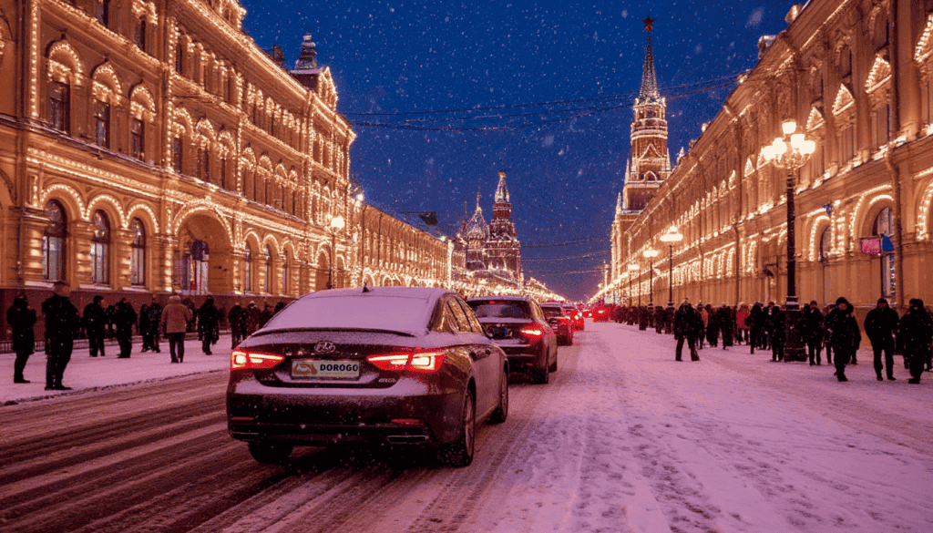 Москва в декабре