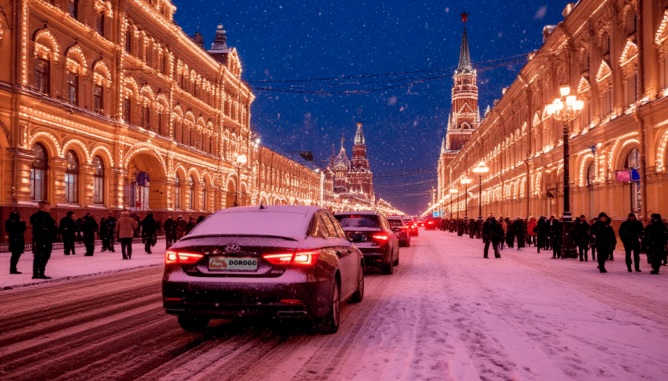 Москва в декабре