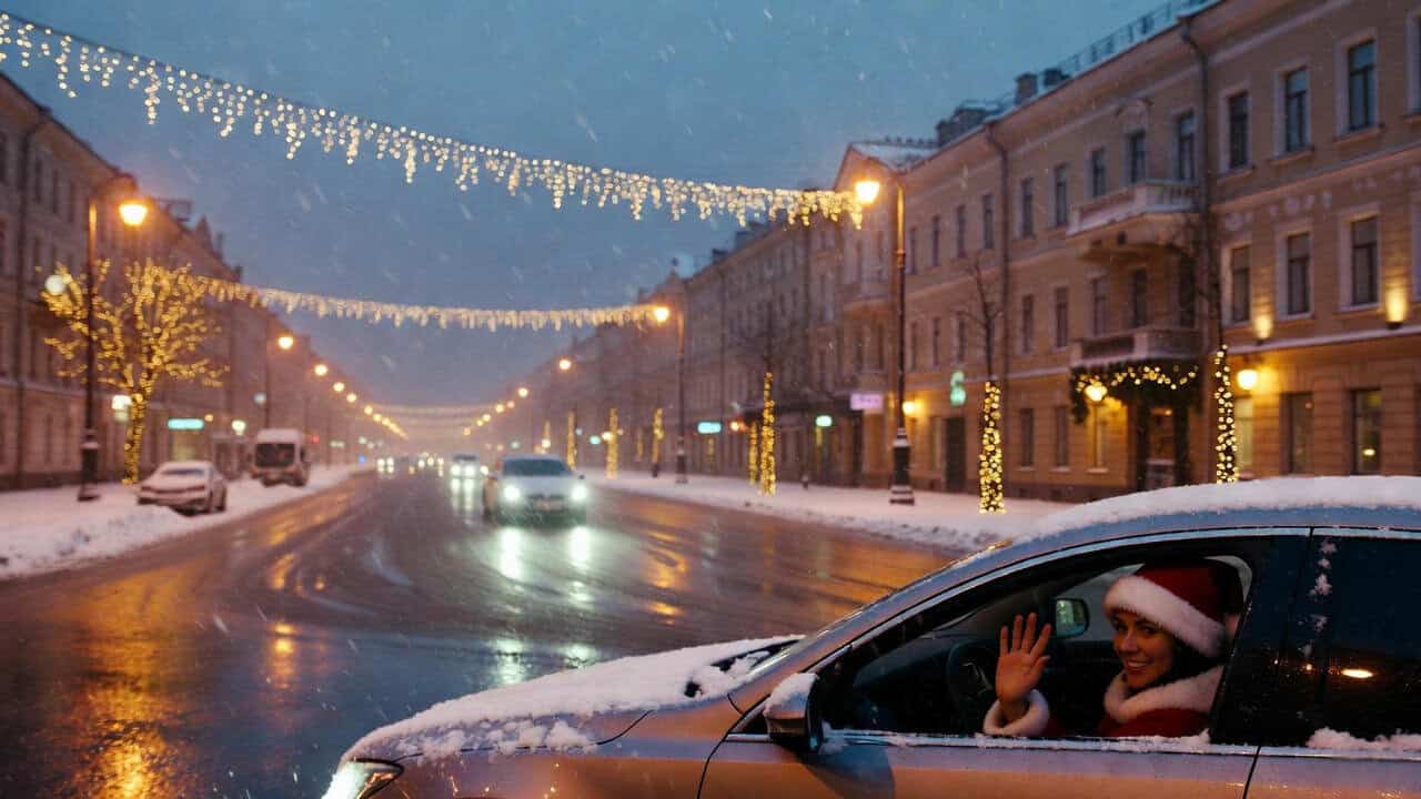 Советы автомобилистам зимой