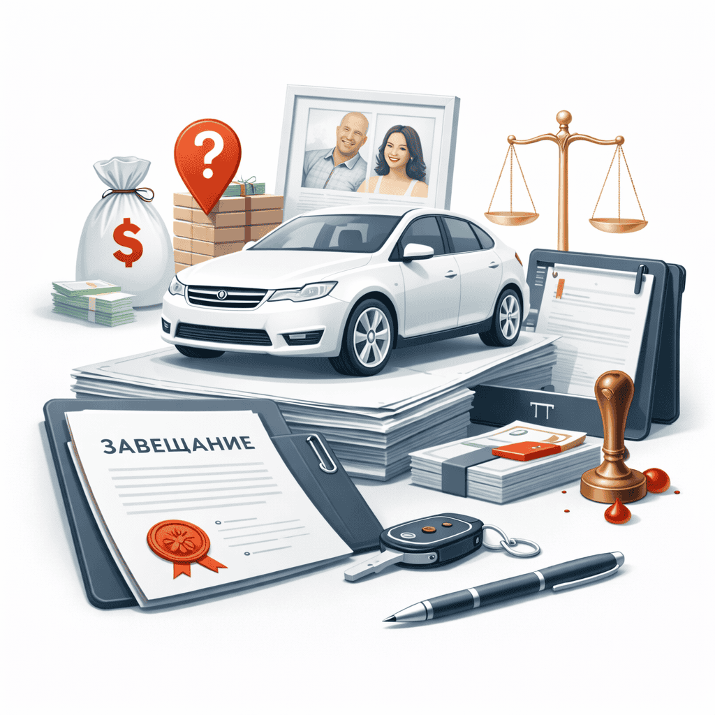 Автомобиль как объект наследства