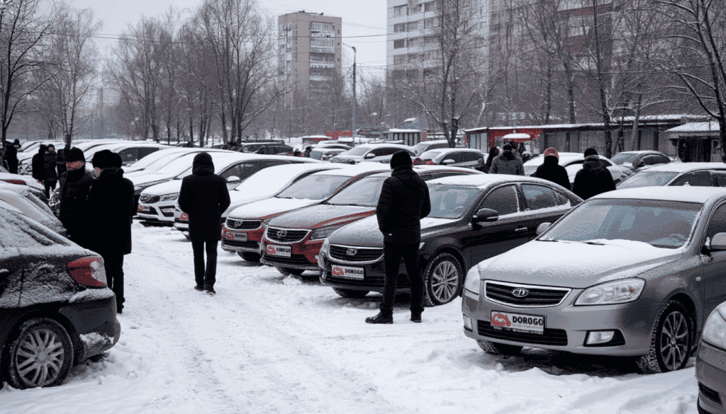 Особенности продажи автомобиля в январе