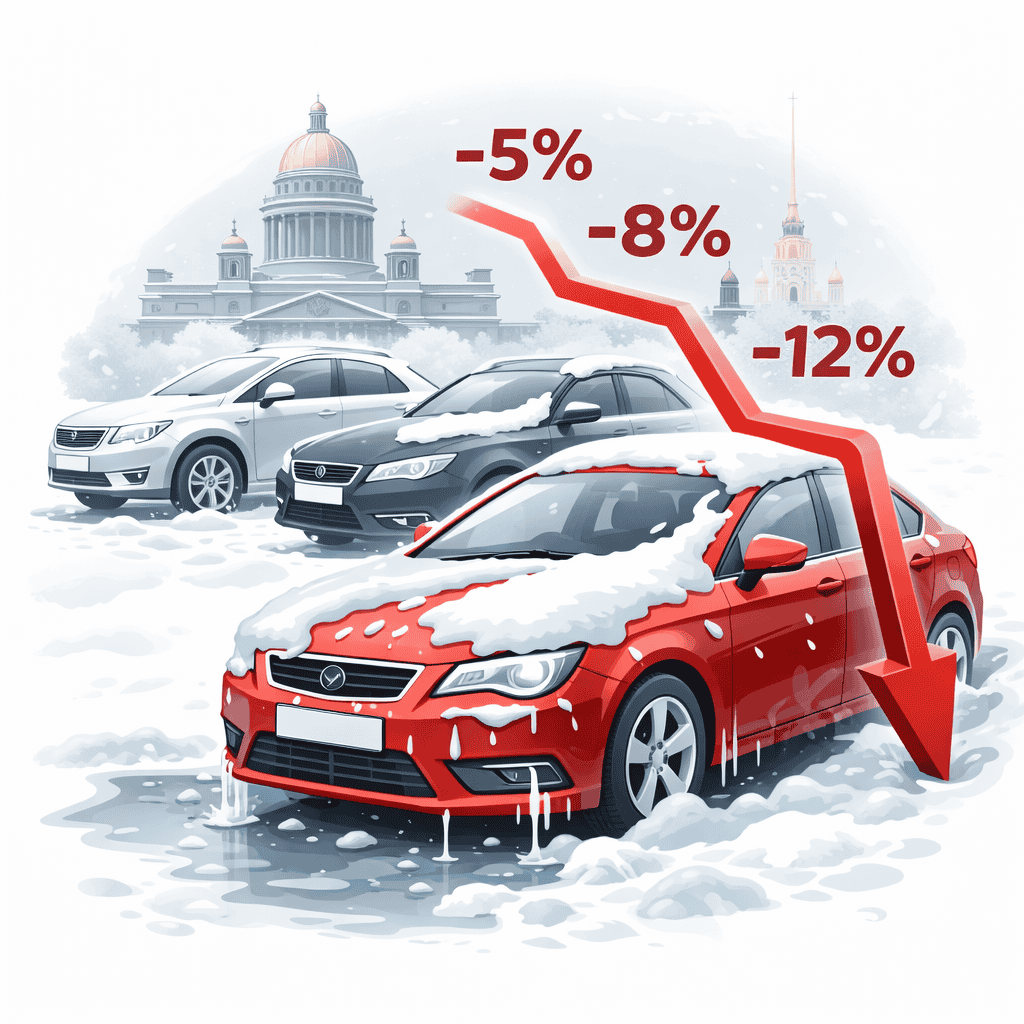 Какие автомобили быстрее всего теряют в цене в конце зимы и почему